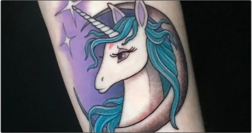 Tatouage de licorne