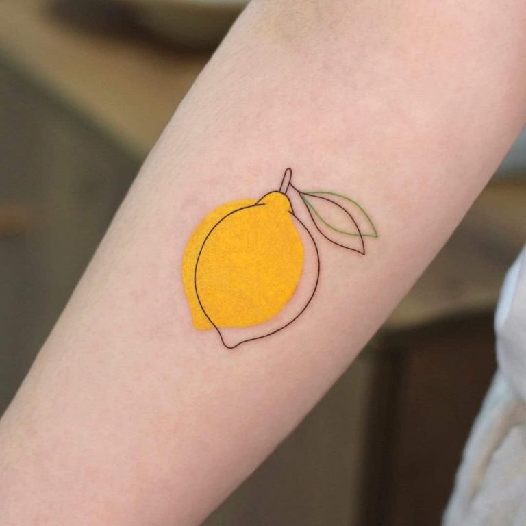 Tatouages de citrons : Symbolisme, signification et plus