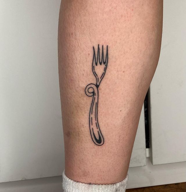 Signification tatouage de fourchette