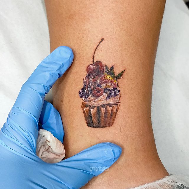 Signification tatouage de petit gâteau (cupcake)