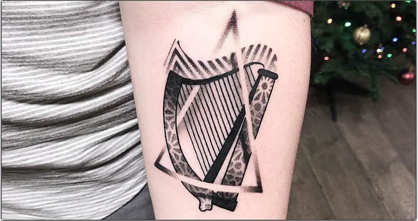 Tatouages de harpe