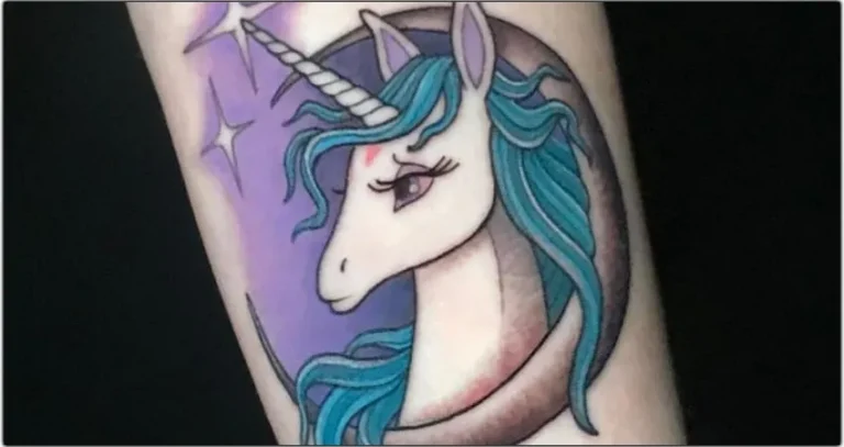 Significations tatouage de licorne : conceptions, et plus encore